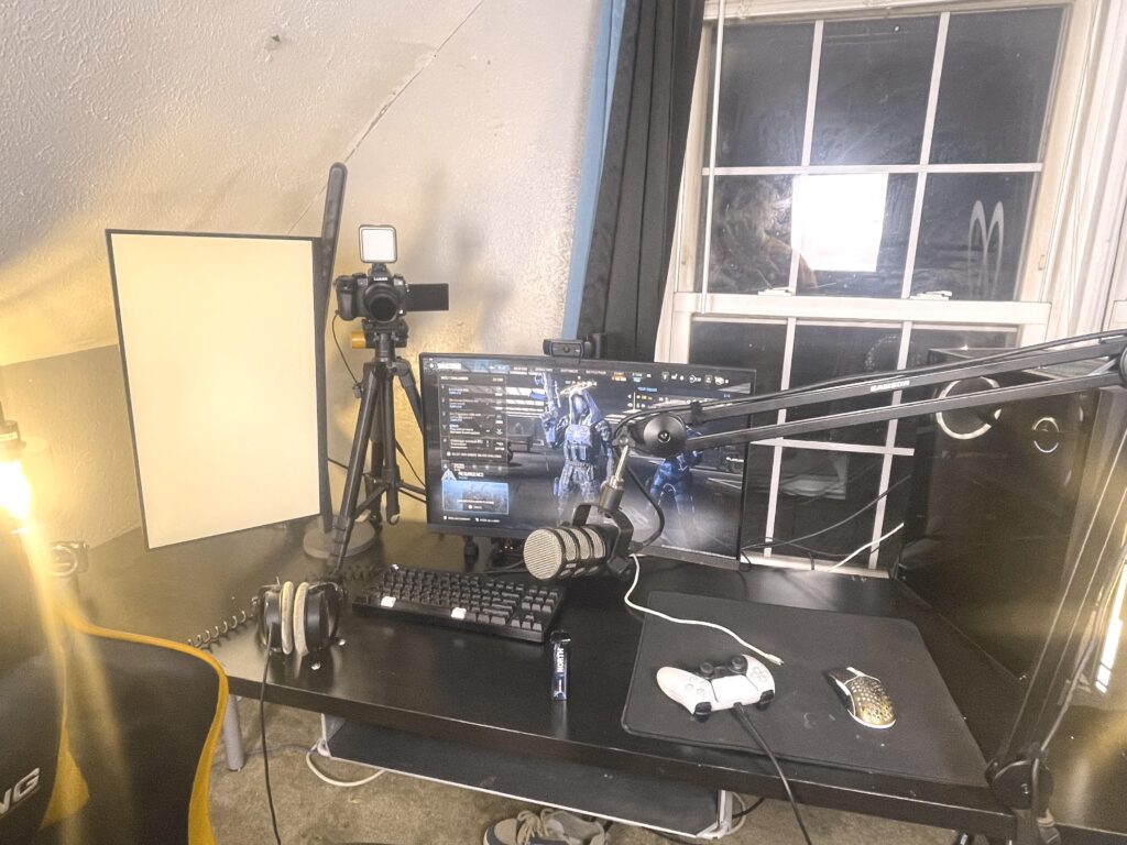 My streaming setup , nothing special but it’s home