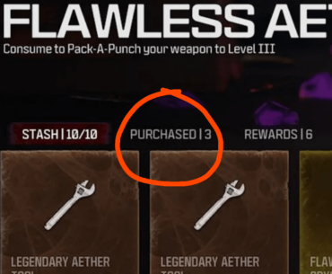 What is the purchased group next to stash?