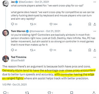 The Future is bright for all MNK players /s | I introduce to you Raven Software's WZ Creative Lead, Ted Timmin, and his take on MNK/Controller AND WZ in general