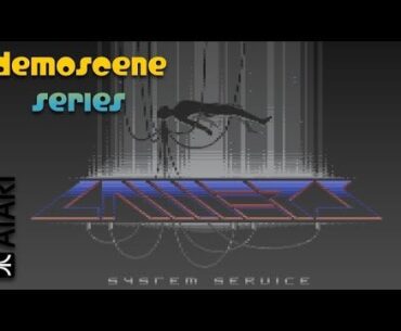 Atari XL tech demo: Cyberpunk (2014) by Lamers
