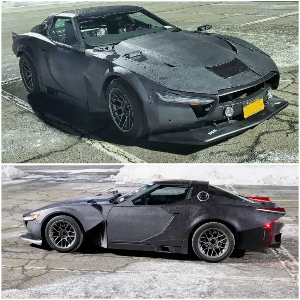 My cyberpunk style rebodied 89 vette.