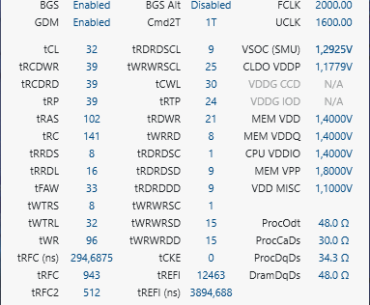 I am stable at 6400 bios asus 2214 DOCP 2 :)