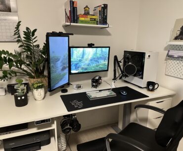 Getting a bigger desk is a game changer