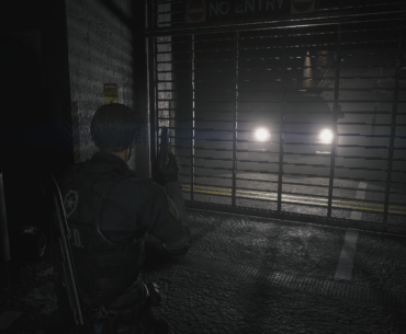 Why are the doors so pixely? Its 1080p and no upscaling. Is that some graphical issue or some kind of setting that I turned off/on?