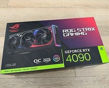 New Sealed In-hand ASUS ROG STRIX GeForce RTX 4090 OC Edition Graphics Card