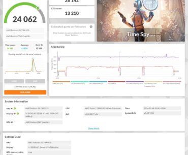 Can someone decipher my 3dMark scores 7900xtx / 7800x3d - Concerns inside.