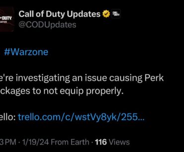 Oh they are finally aware.