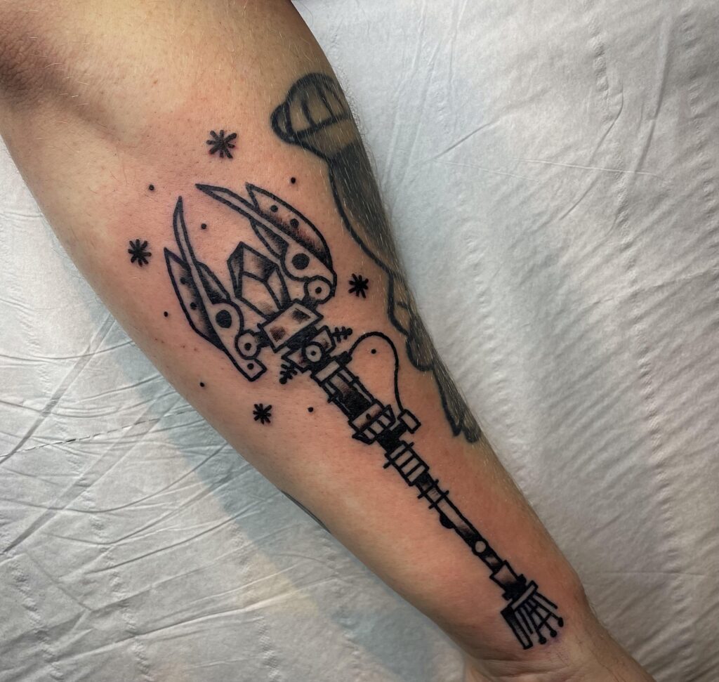 Recently got an Ice Staff tattoo! What do you think?