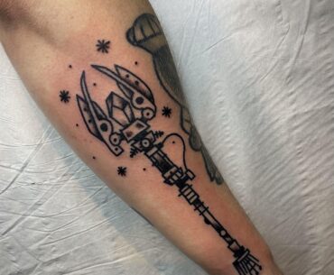 Recently got an Ice Staff tattoo! What do you think?