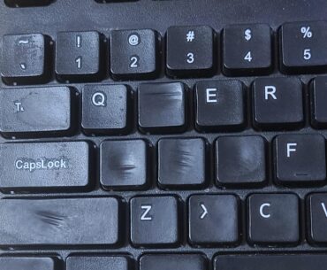 Keyboard Microplastics