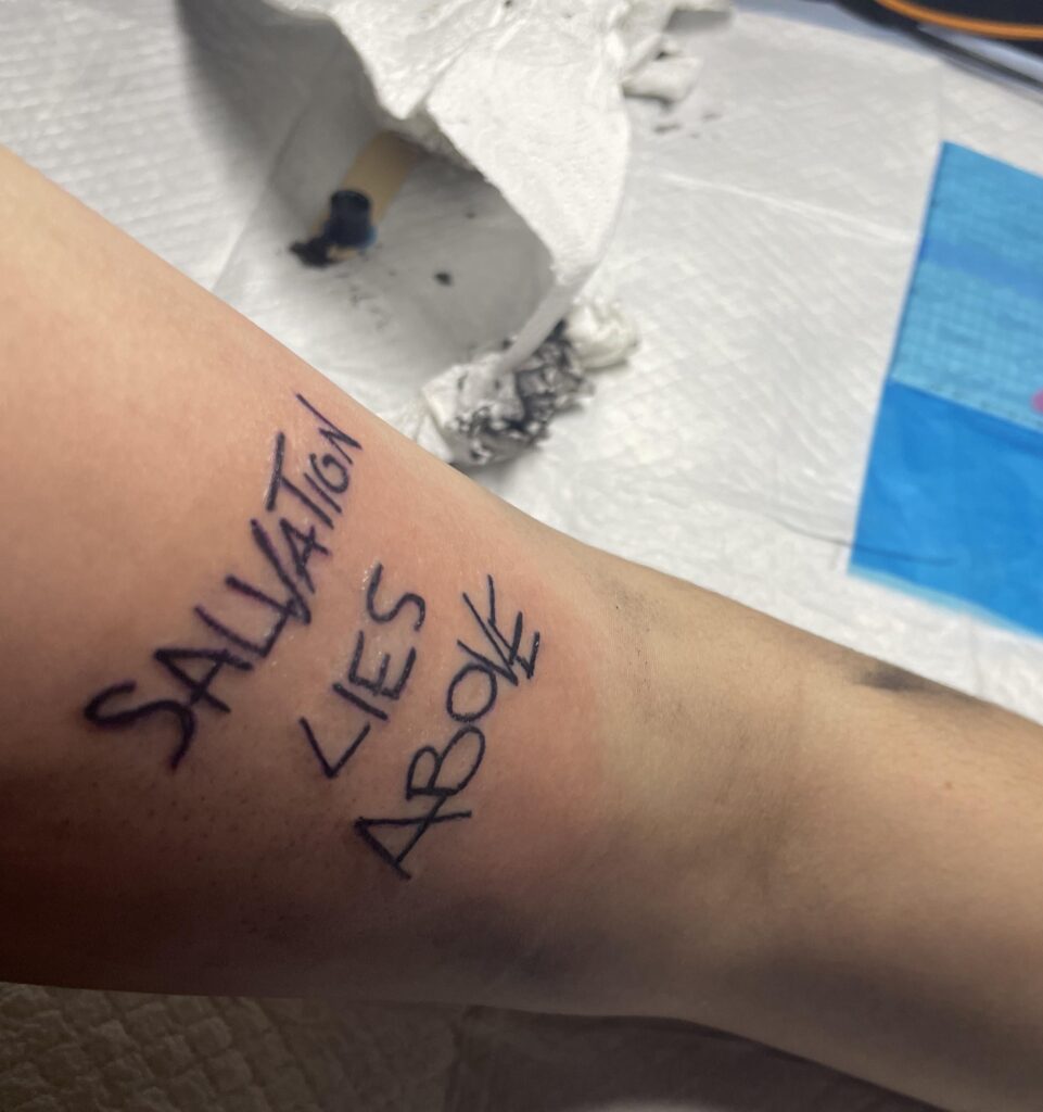 got a tattoo today