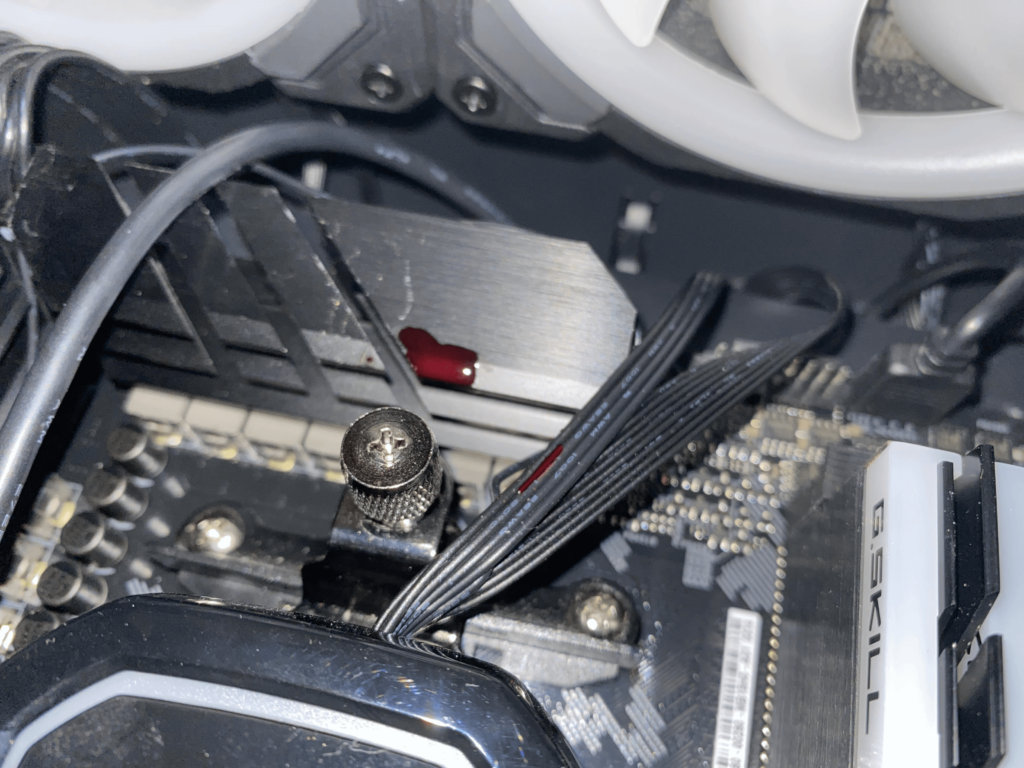 We've all done it...and now my son's computer is officially christened.
