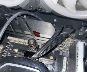 We've all done it...and now my son's computer is officially christened.