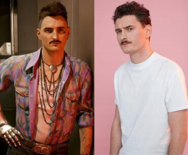 Dante Caruso’s character is modeled after Polish singer, who sings ‘Let You Down’ and ‘Phantom Liberty’