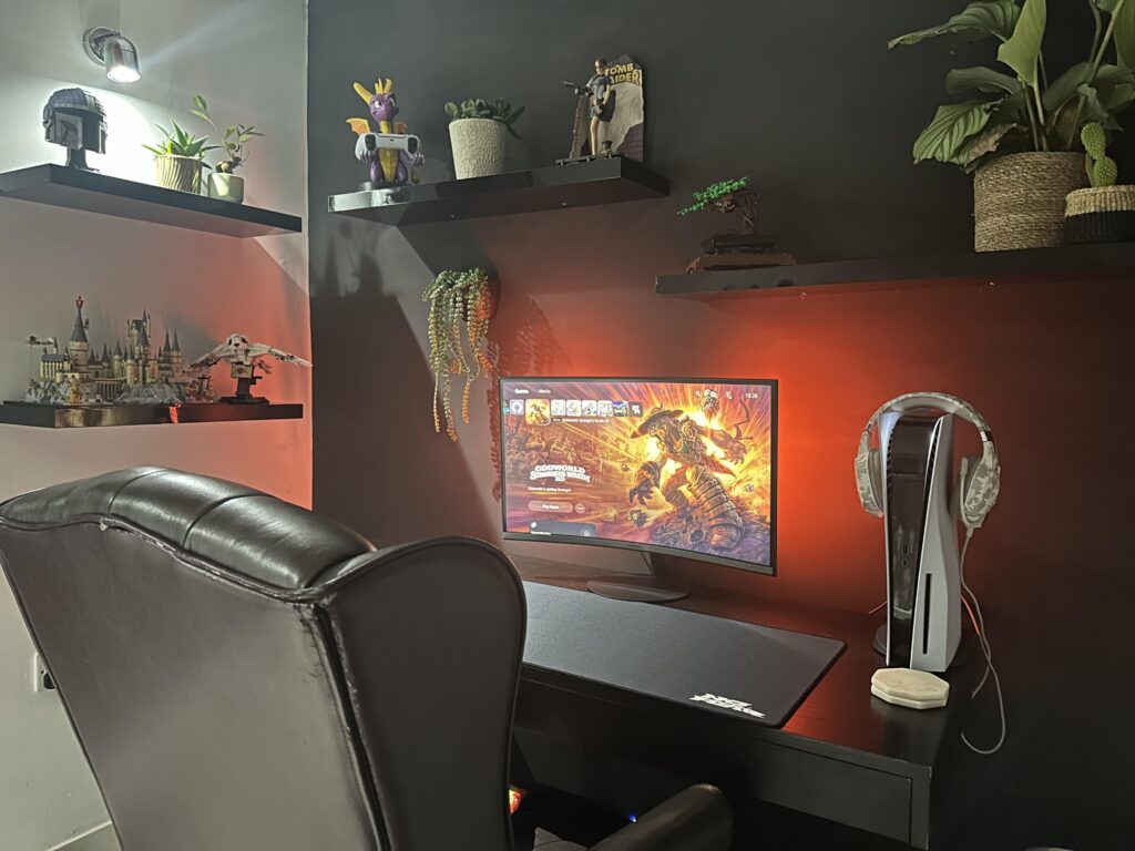 My finished set up