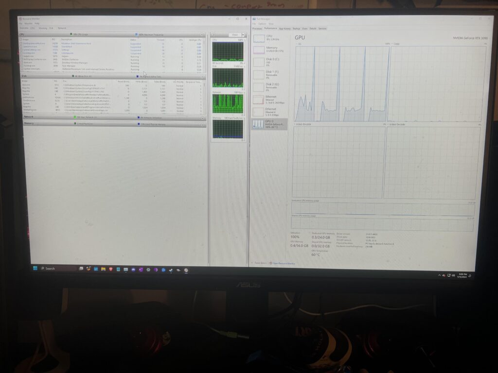 Gaming PC power spikes while idle and other random moments
