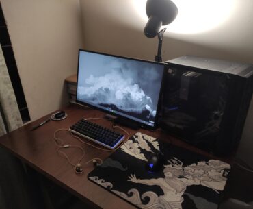 My budget gaming and study setup