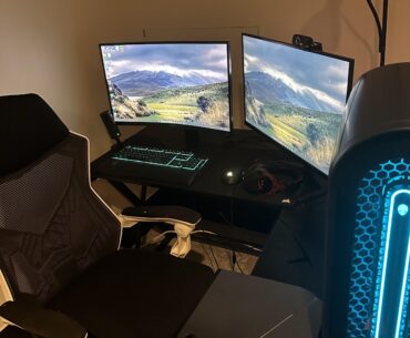 New setup after getting the new Alienware Aurora r15