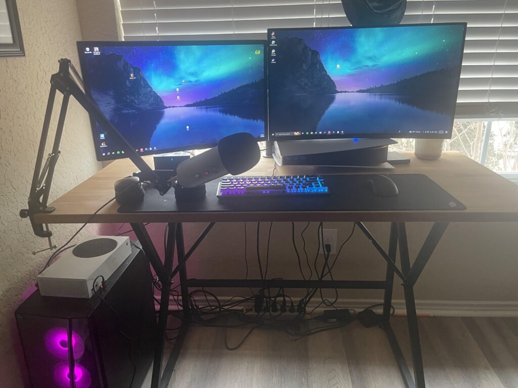 I’d say it’s had a glow up since my last post, need to fix the cables though 😭