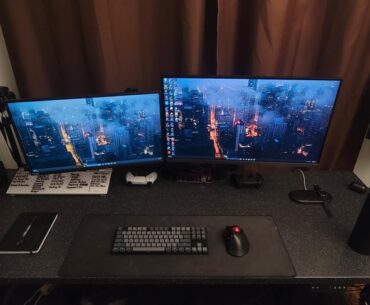 Photo/Video Editing, Gaming, & Work Desk Set Up