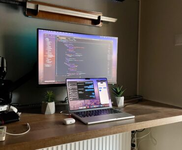 My Productivity minimalist desk setup