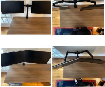 Advice needed: screens too close when together, but separate when pushed back.