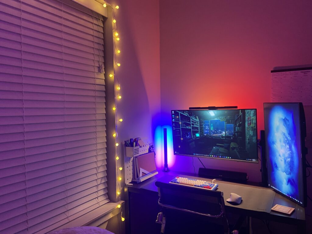 My current work and entertainment setup