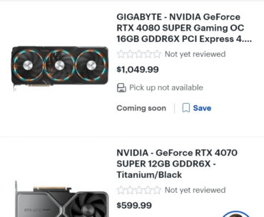 Y'all see that Best Buy has begun listing supers?
