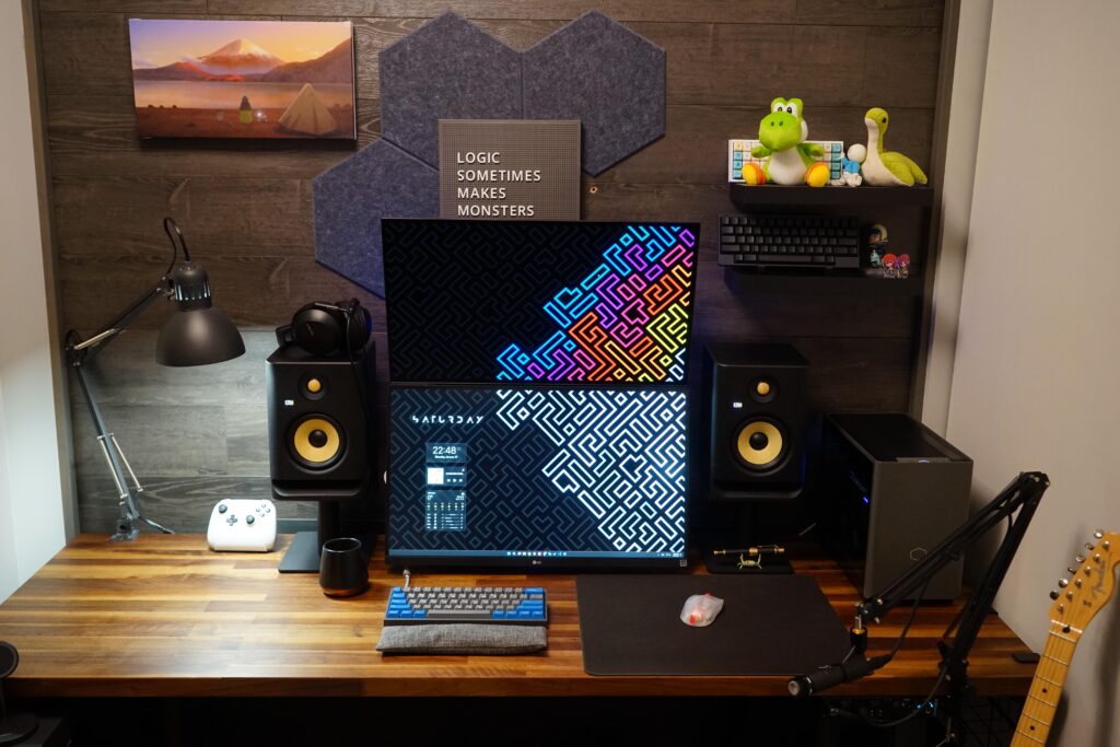 New pc new setup
