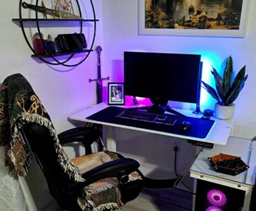 I have a smaller space to work with, but I've really enjoyed making small improvements to it over the past few months!