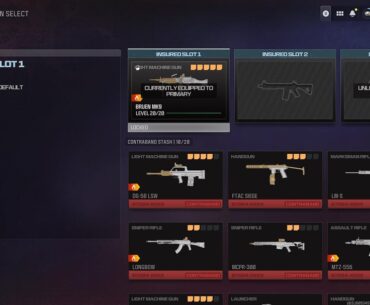 I am really enjoying mw zombies so far, but is there a reason why the weapons stash is 20 but the consumables stash is 10?