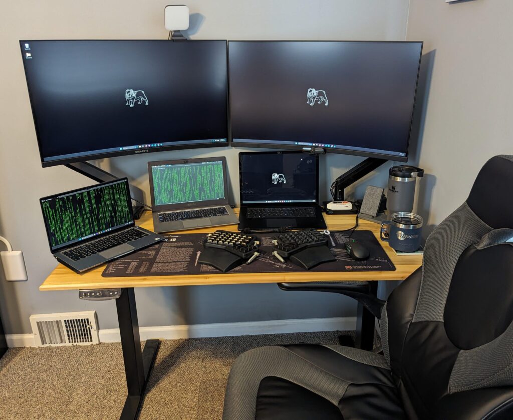 WFH setup
