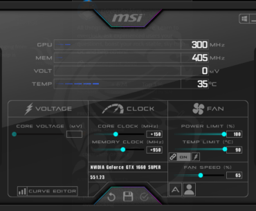 Are my OC settings good for my 1660 Super? I am reading different results in forums ranging from 100-200MHz all the way to 500-2000MHz clock speed. This is really confusing, so I put in between stable and max for both from the lower speed recommendations I saw but all help is appreciated.