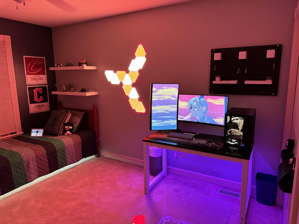 my battle station! just got the second monitor today!