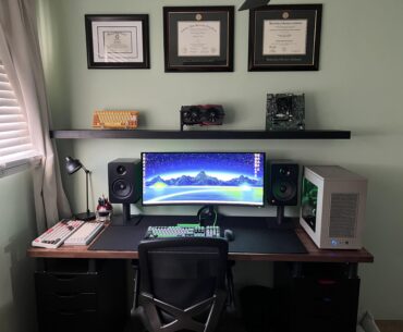 I just finished my setup.