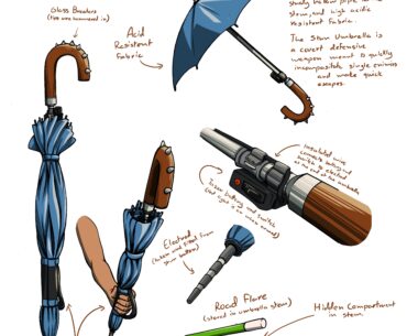 Stun Umbrella design