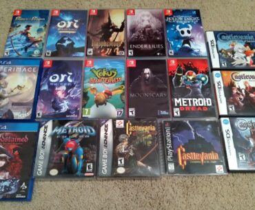 My little collection of Metroidvanias.