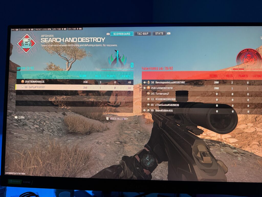 I just played a 9v2 SnD…