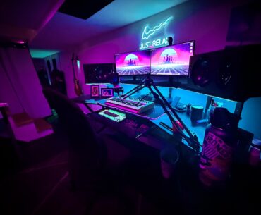 finally (mostly) finished my new creator studio.