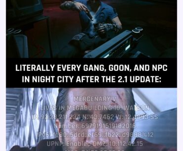 My main issue with one of the 2.1 updates