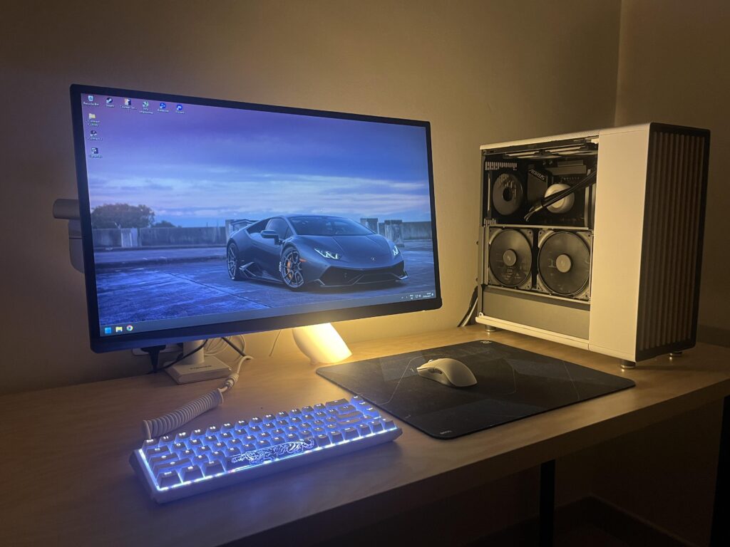 Upgraded setup