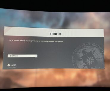 Apparently I ‘don’t have’ the map Raid downloaded.
