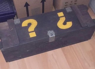 Showing off something my girlfriend made for me! Proper mystery box! I’m a lucky man