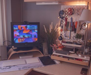 The Apple Studio Display, and my display.