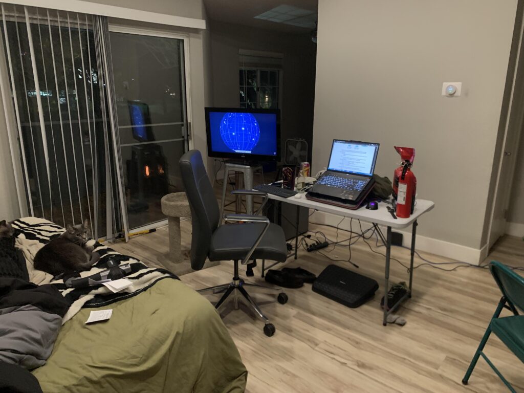 She’s gone but I have the place decorated the way I want it