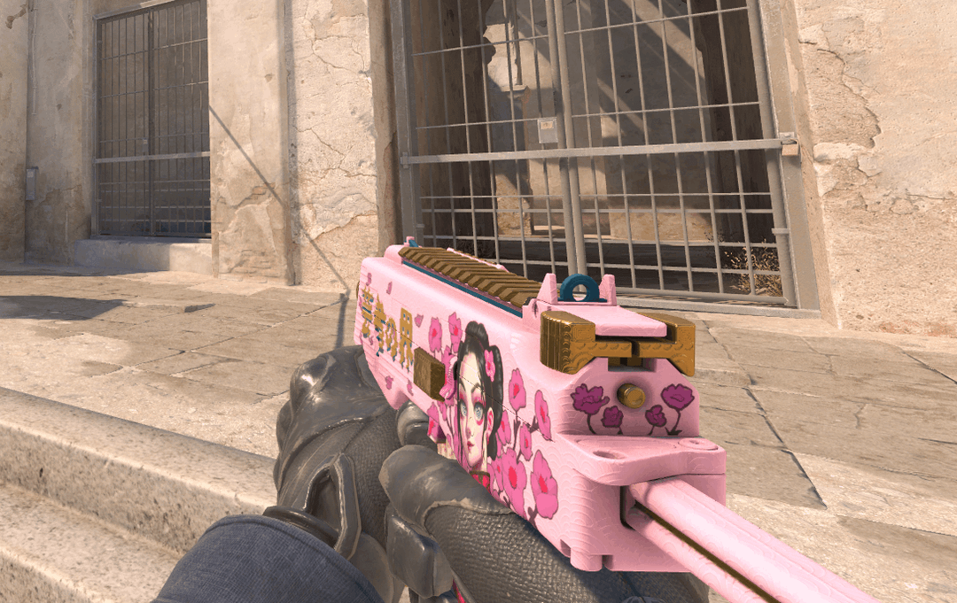 MP9 - Geisha (Pink Edition) - New skin I created for CS2 with my friend ...