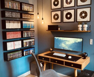 My little slice of heaven! (Now with some cozy light)