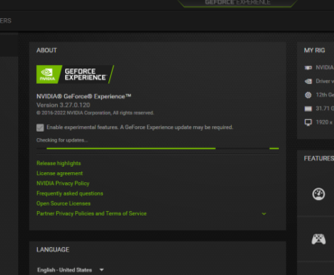 Experimental features Stuck!