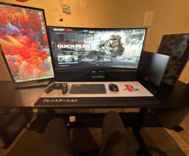 Rate my in progress Setup. Only a week old.