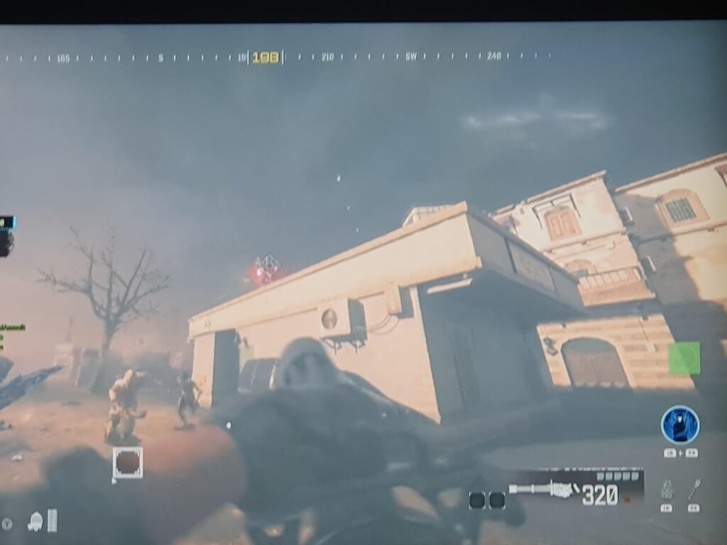 I found a minigun on the ground
